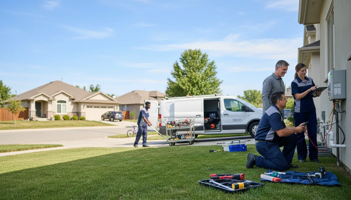 Tankless water heater service in Rex, NC